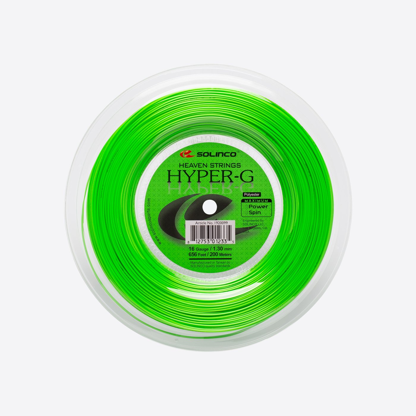 Solinco Hyper-G — rollo (reel) de encordado